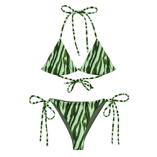 Seagrass Recycled String Bikini (XS-S)