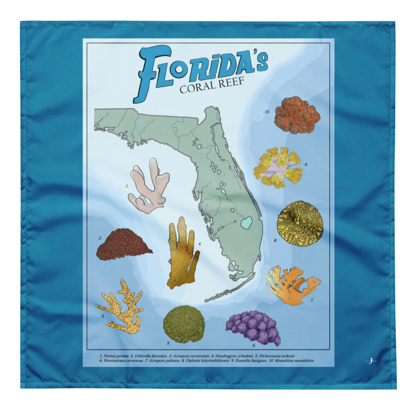 Florida's Coral Reef Bandana