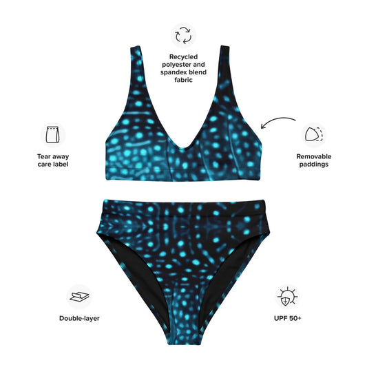 Whale Shark Recycled Bikini Set (M)