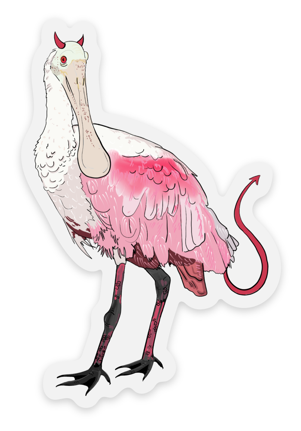 Spoonbill Decal